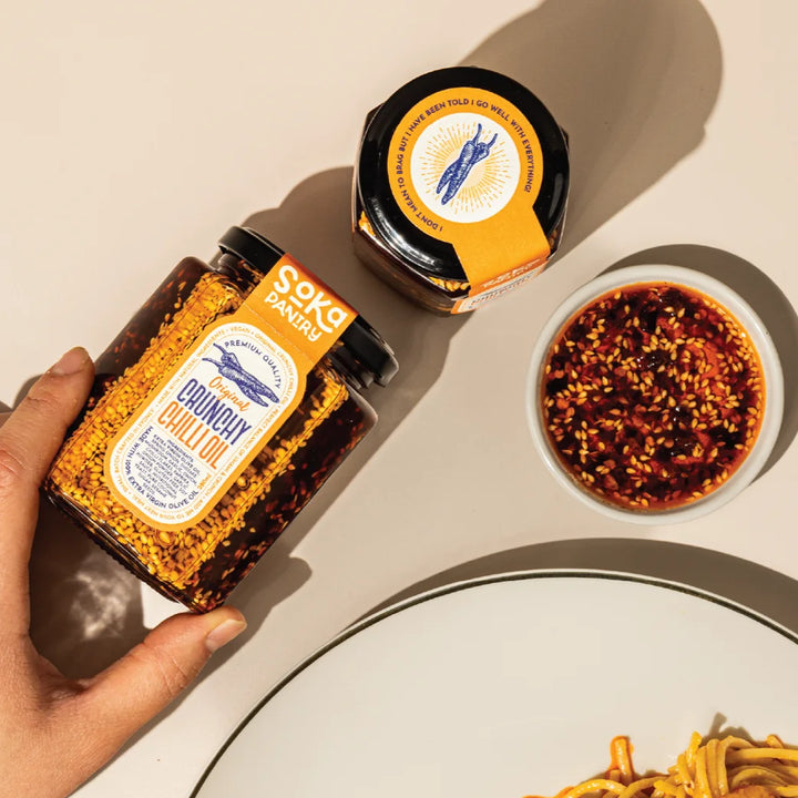 Soka Pantry Co Original Crunchy Chilli Oil 180ml