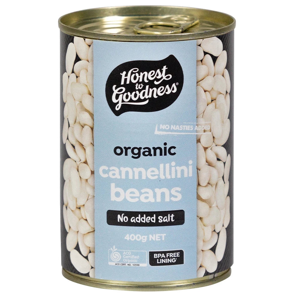 Honest To Goodness Organic Cannellini Beans 400g