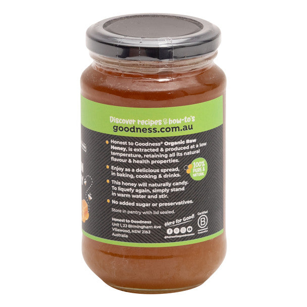 Wild Nectar Organic Australian Honey Pail 1kg