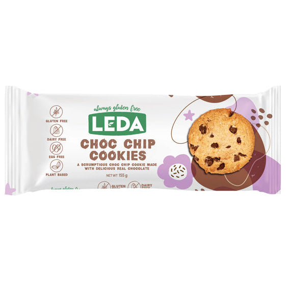 Leda Choc Chip Cookies 155g