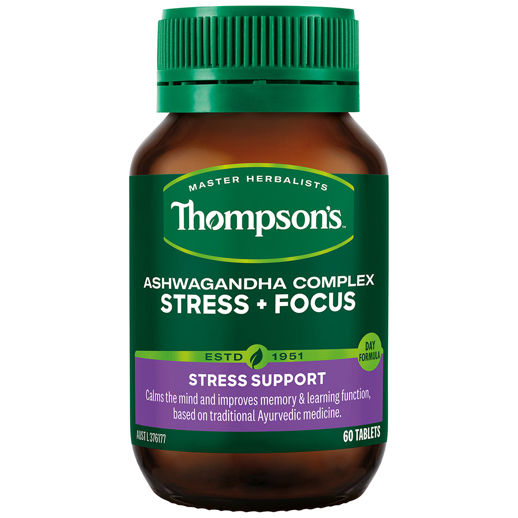 Thompsons Ashwaganda Complex Stress & Focus 60t