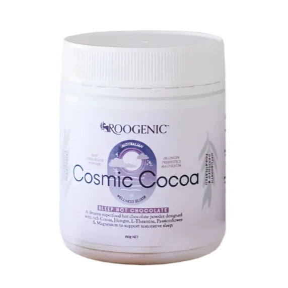 Roogenic Cosmic Cocoa Sleep Hot Chocolate Superfood Powder 160g