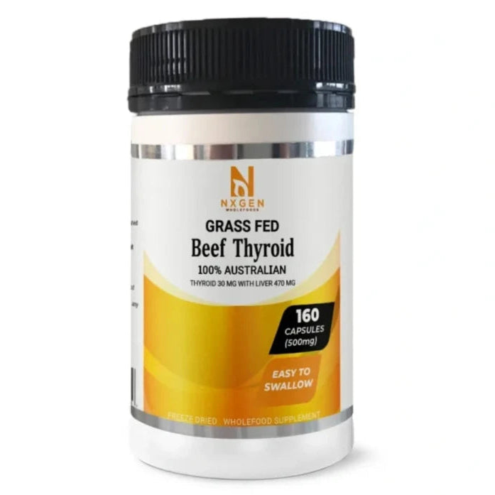 Nxgen Grass Fed Beef Thyroid Capsules 160c