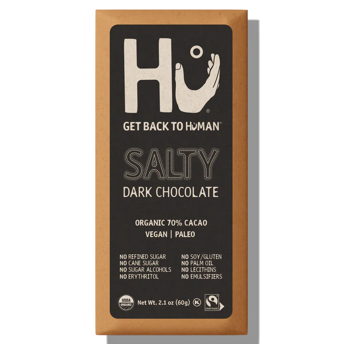 Hu Organic Dark Chocolate Salty 60g
