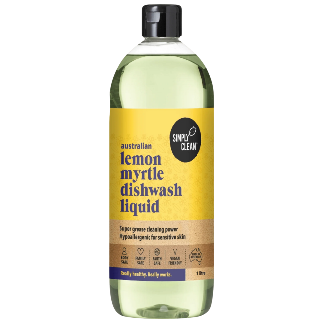 Simply Clean Lemon Myrtle Dishwashing Liquid 1l