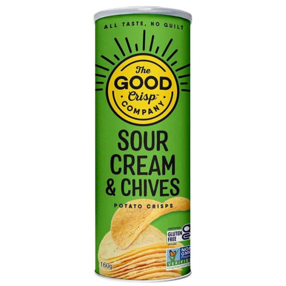The Good Crisp Company Potato Crisps Sour Cream & Chives