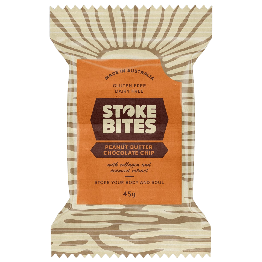 Stoke Bites Peanut Butter Chocolate Chip 45g