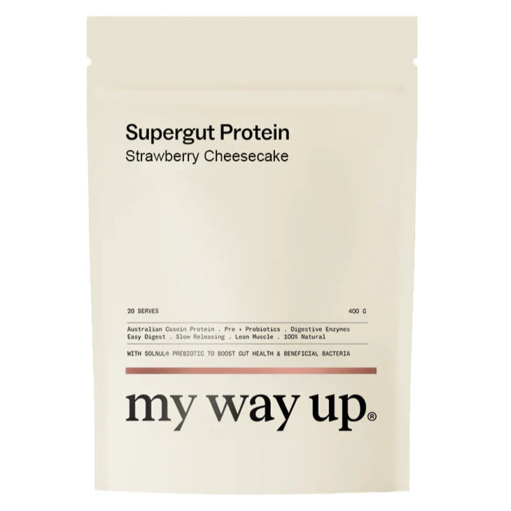 My Way Up Supergut Protein Strawberry Cheesecake 400g