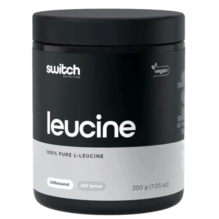 Switch Nutrition Leucine 100% Pure L-leucine Unflavoured 200g