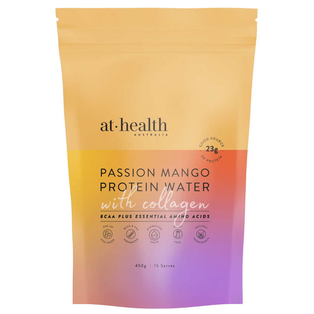 At Health Protein Water With Collagen Passion Mango 450g