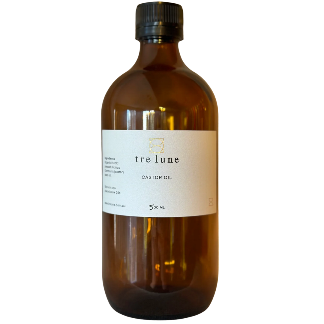 Tre Lune Organic Cold Pressed Castor Oil