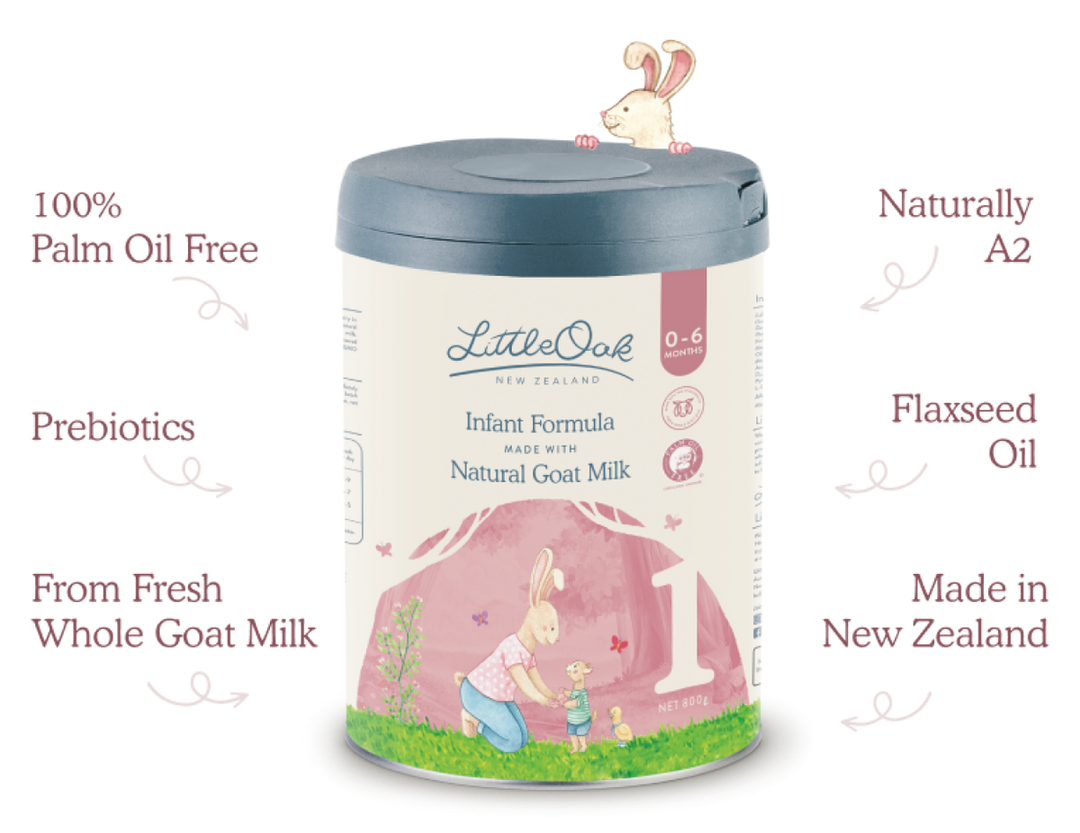 Littleoak Natural Goat Milk Infant Formula Stage 1 800g