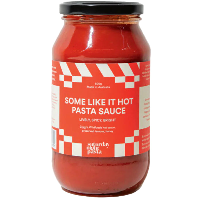 Saturday Night Pasta Some Like It Hot Pasta Sauce 500g