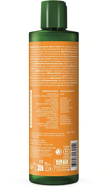 Weleda Vitality Shower Cream Sea Buckthorn 400ml