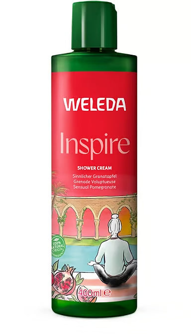 Weleda Inspire Shower Cream Pomegranate 400ml