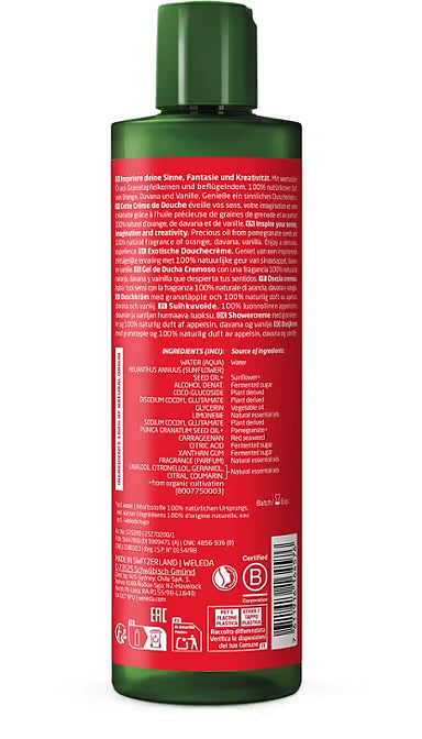 Weleda Inspire Shower Cream Pomegranate 400ml