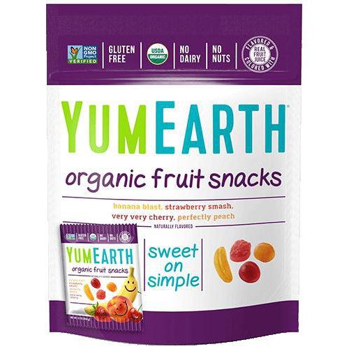 Yum Earth Organic Fruity Snack 5 X 20g