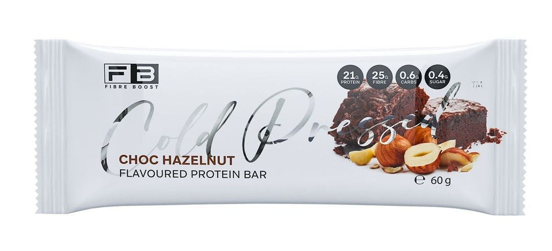 Fibre Boost Cold Pressed Protein Bar Hazelnut Choc Chip 50g