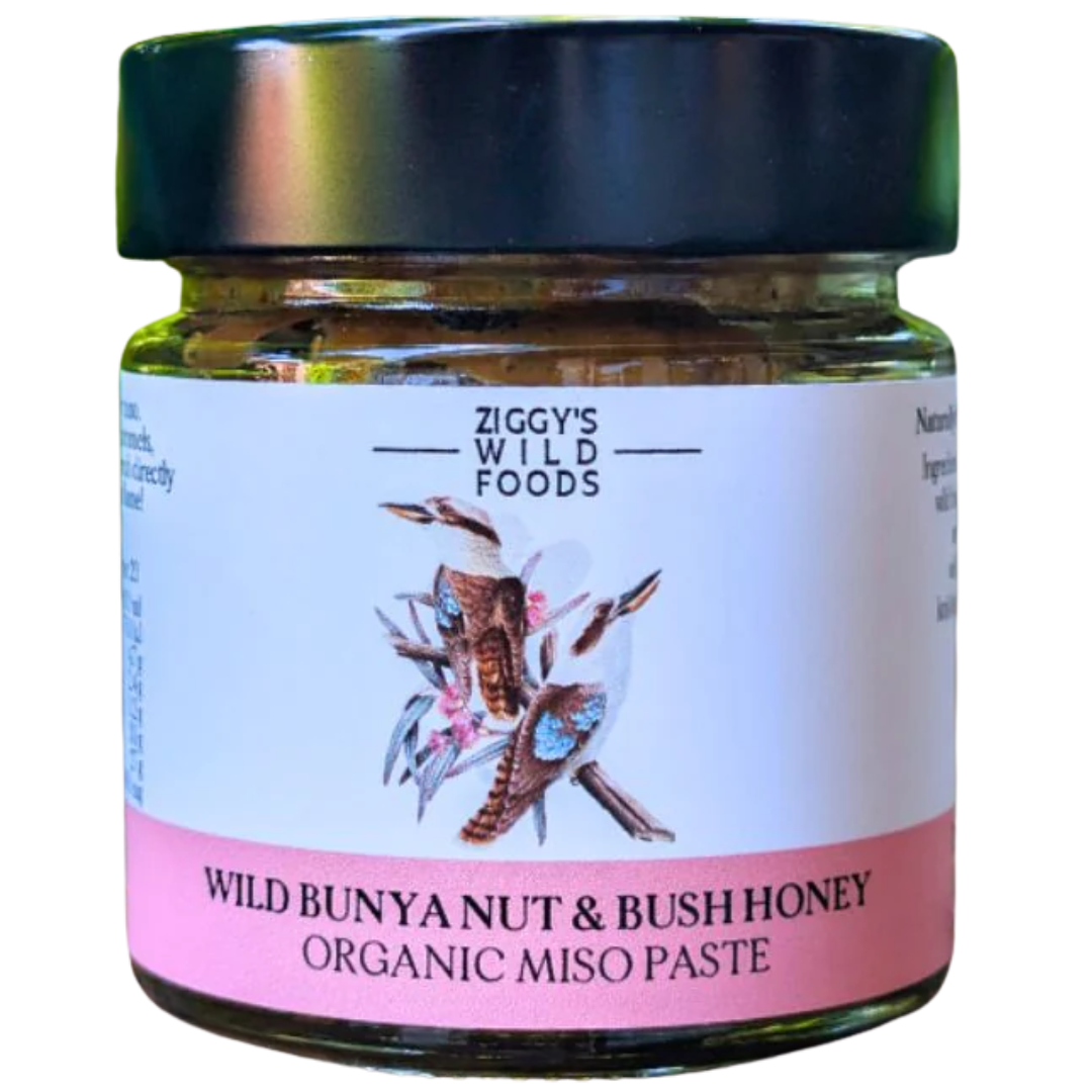 Ziggy's Wild Foods Wild Bunya Nut & Honey Miso 200g